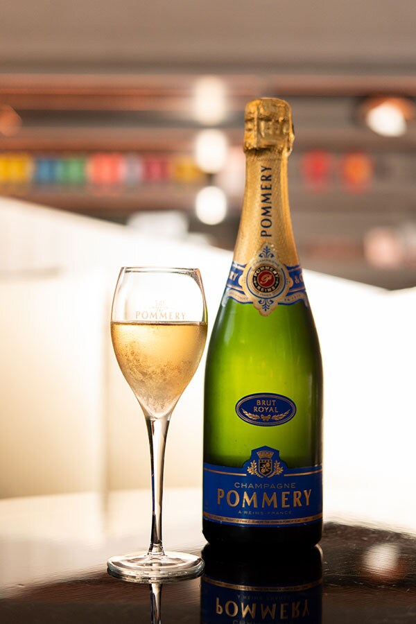 みずみずしいシャンパンは夏の夜にぴったり。