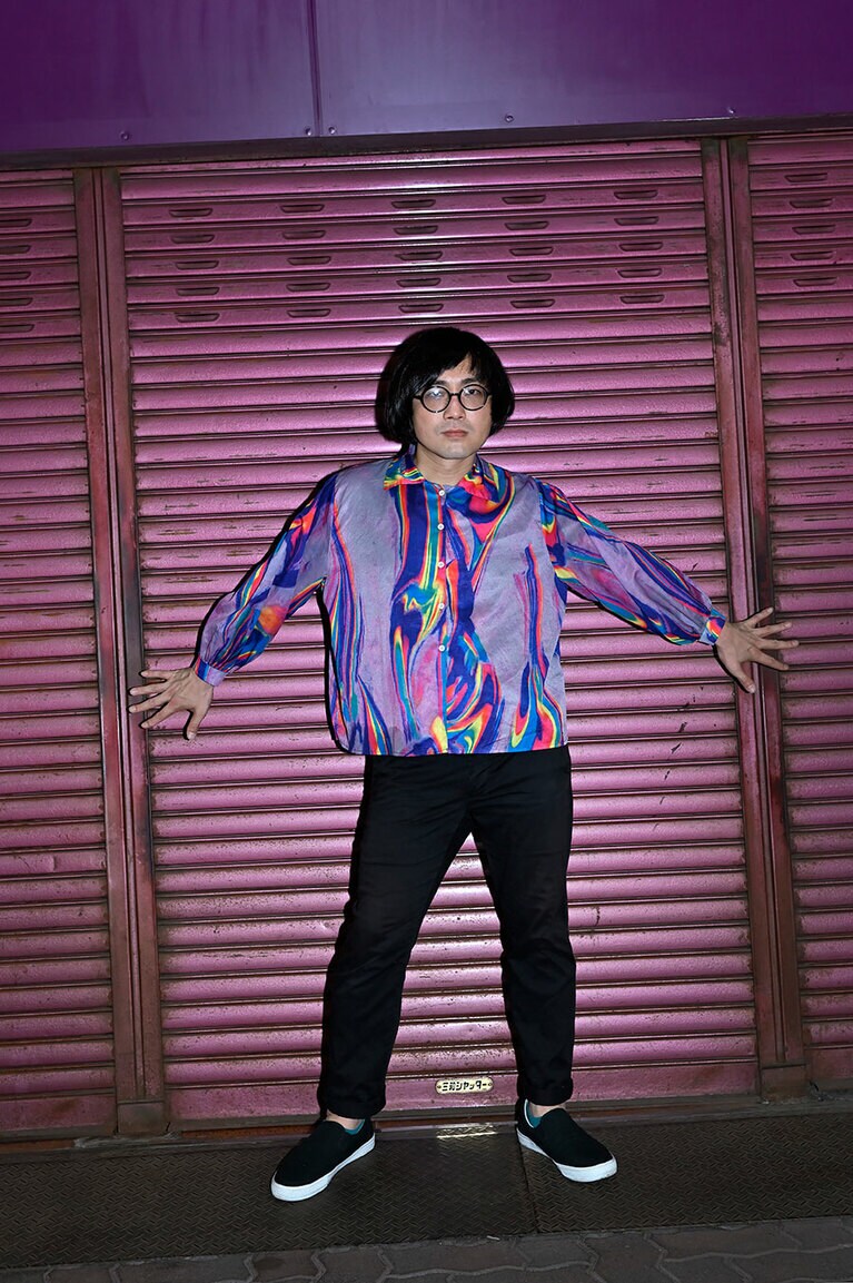 松原タニシ氏。