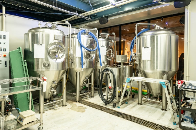 旬の食材をふんだんに使った季節限定のビールも人気だという。