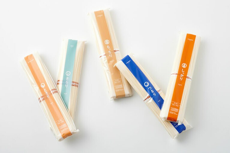 素麵食べ比べの詰合せ 2束×5袋セット 2,365円／てのべたかだや