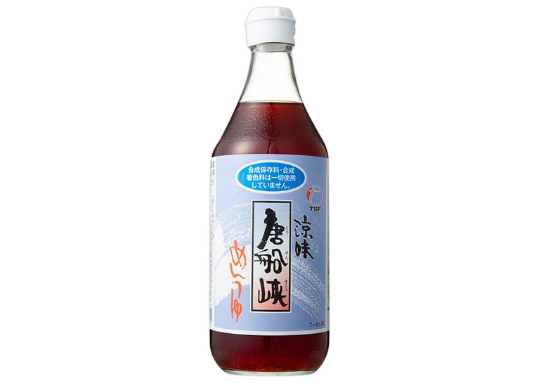 涼味唐船峡めんつゆ 500ml 280円／唐船峡食品