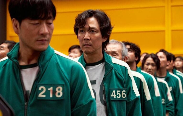 『イカゲーム』の一場面　©Netflix／Entertainment　Pictures／ZUMAPRESS．com／共同通信イメージズ