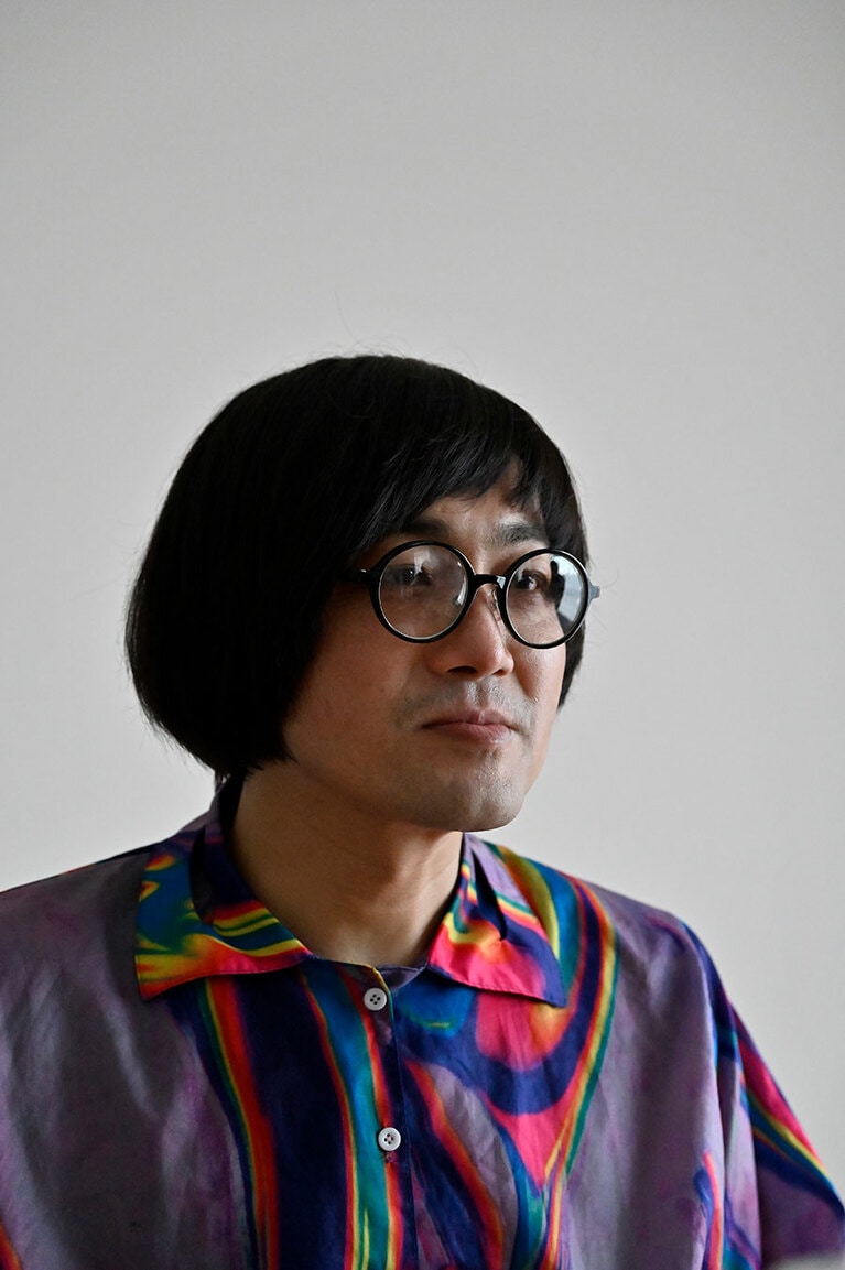 松原タニシ氏。