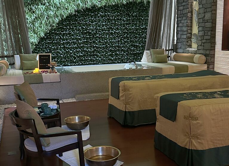 専属のスパ・アカデミーで培われたセラピストの確かな技術とホスピタリティは、ここマカオにも健在。（写真／Lina Shigemitsu）