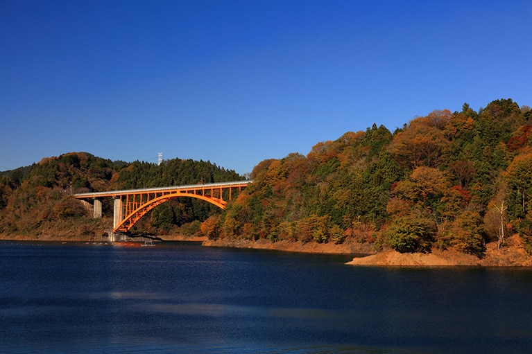 【神奈川県】宮ヶ瀬湖。