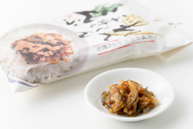 れんこん子持ちこんぶ 849円（150g）。