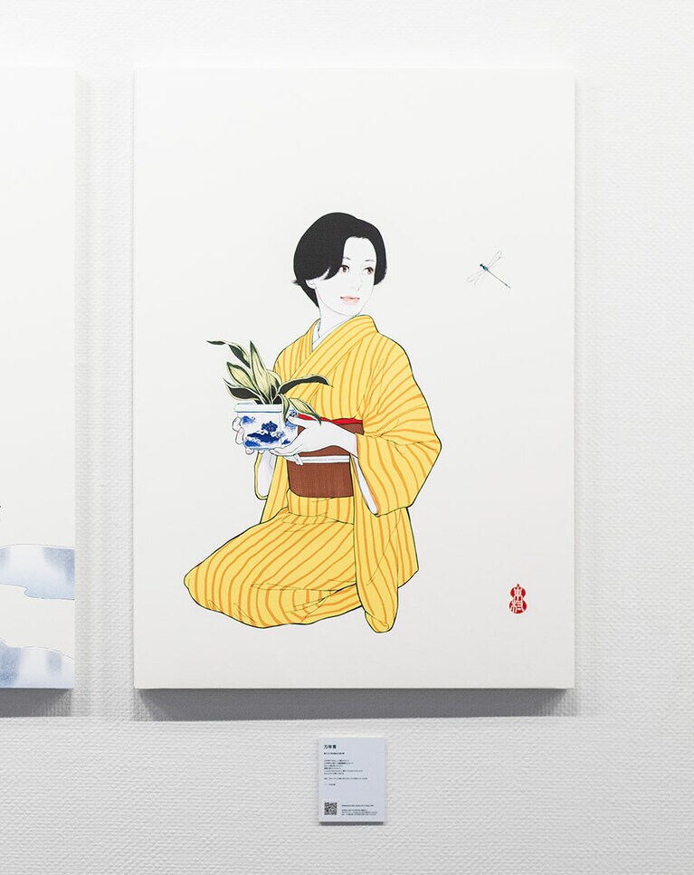 東村アキコ『NEO美人画2022』より。