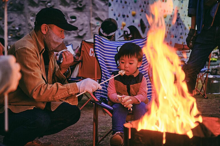 CHUMS PICNIC 2022の様子。延べ11,000人が参加しにぎわった。