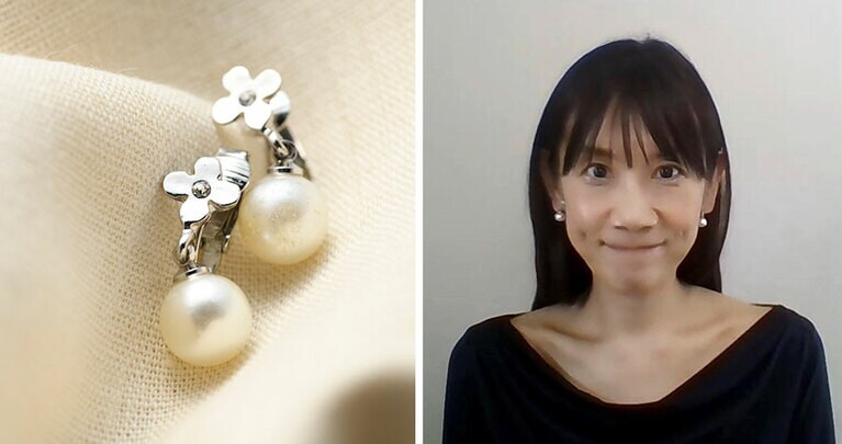 イヤリングを。