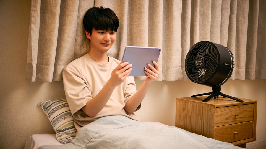 静けさが求められる寝室にも重宝できる