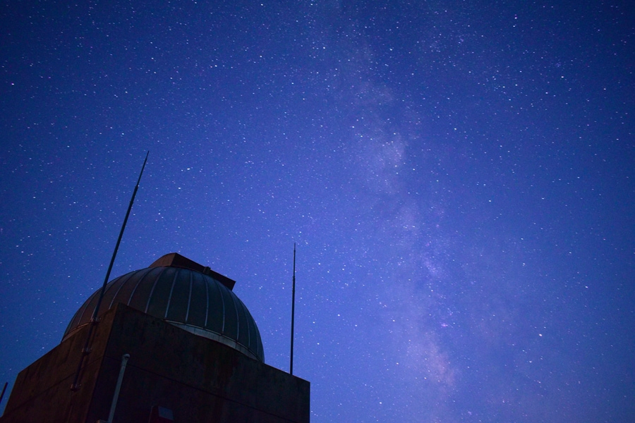 空気が澄み光害のない五島市。星空観測シーズンが到来。