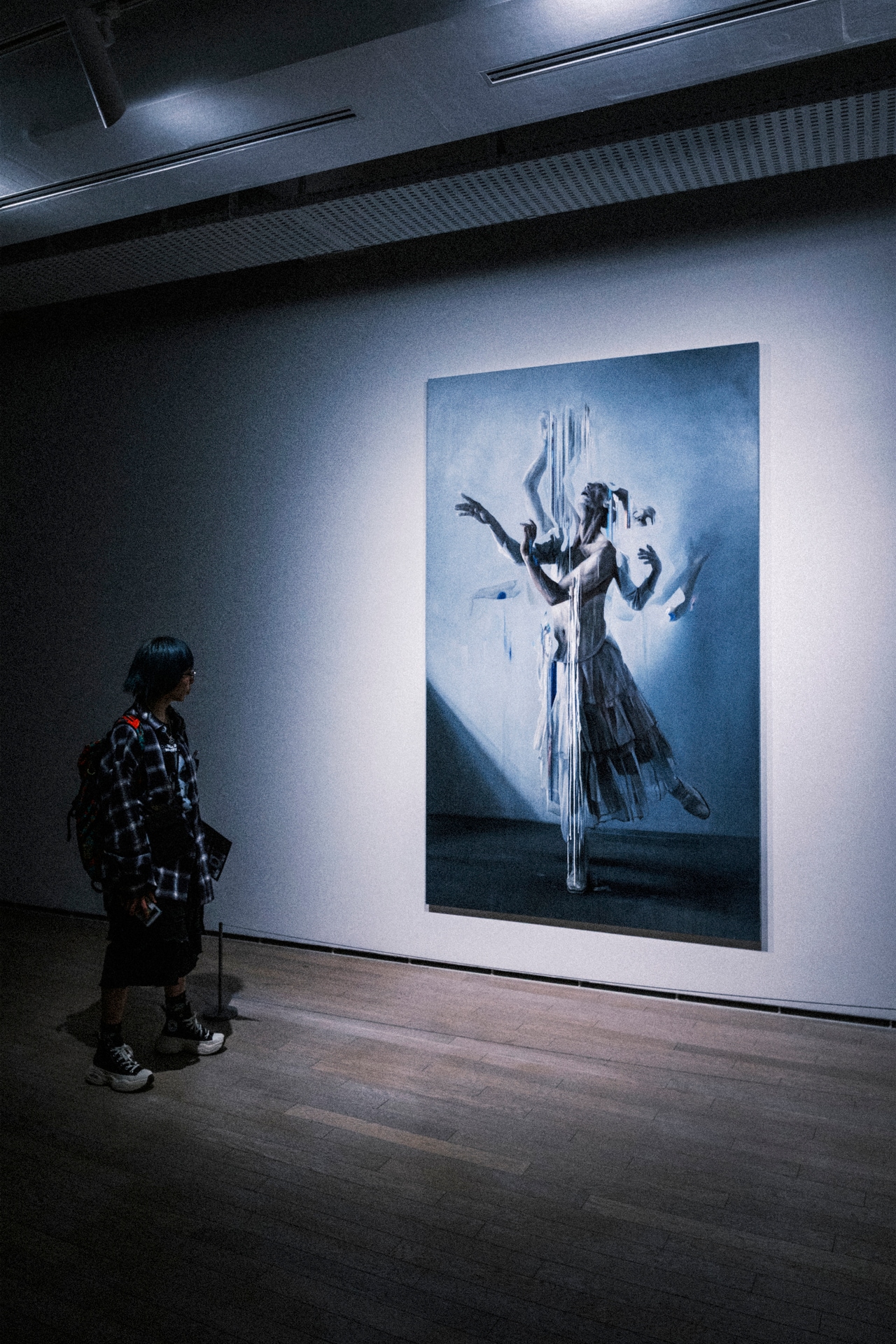 諏訪敦さんの作品《Mimesis》。