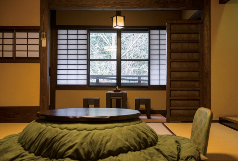 ほっと和める客室。