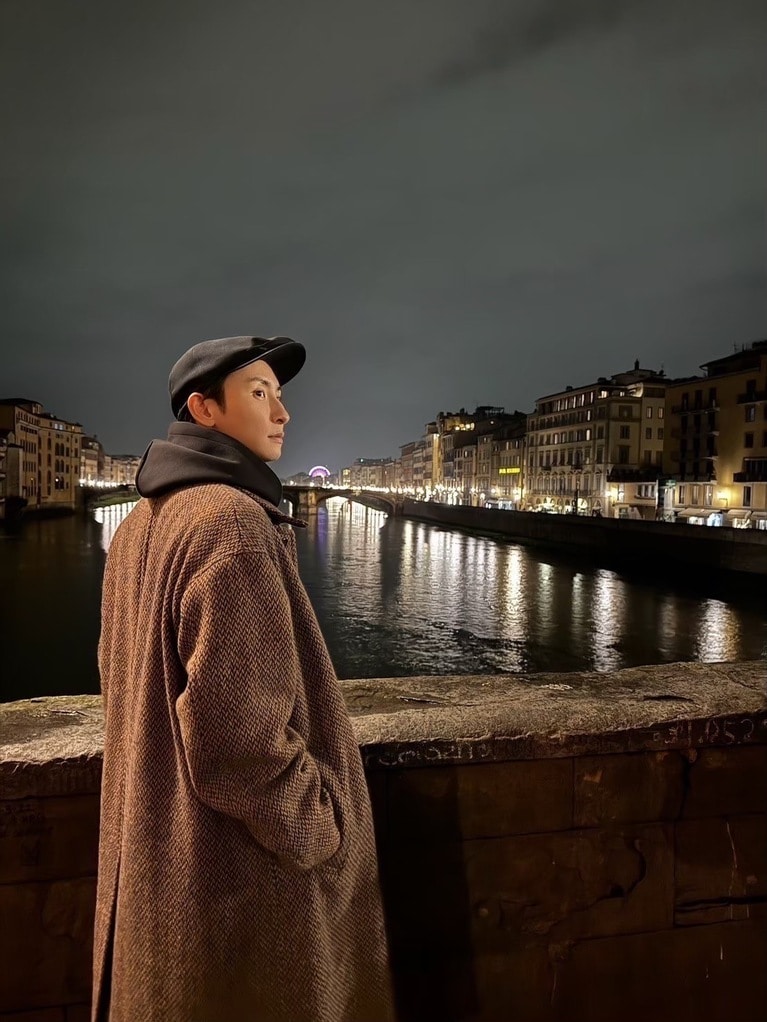 イタリアにて（與さん提供）