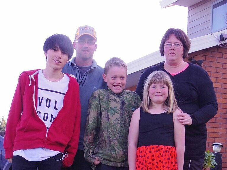 ニュージーランドのホストファミリーが心の支えになった大空さん。