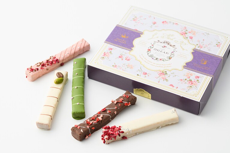 スティックラスク ショコラ 1,350円（5本入り）。