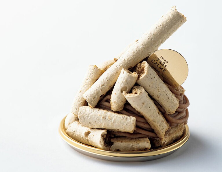 モンブラン 562円／Pâtisserie TRÈS CALME