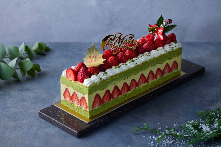 「フレジェ」（限定30台）18,000円。縦8cm×横26cm×高さ約8cm（飾りを含む）。アルコール不使用。