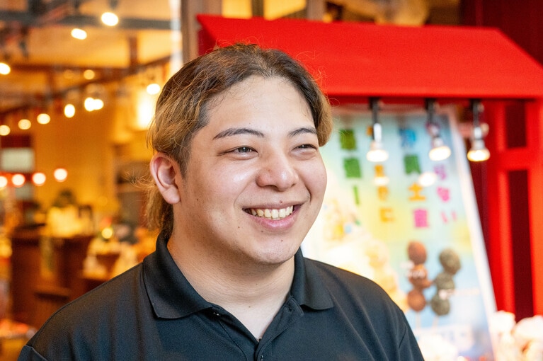 店長の田鍋和真さん。