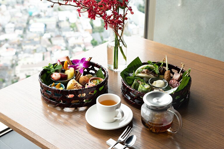 「Longrain アフタヌーンティー」3,800円。