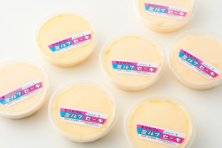 森川豊国堂「もりかわのミルクセーキ」各220円（99g）／大分県