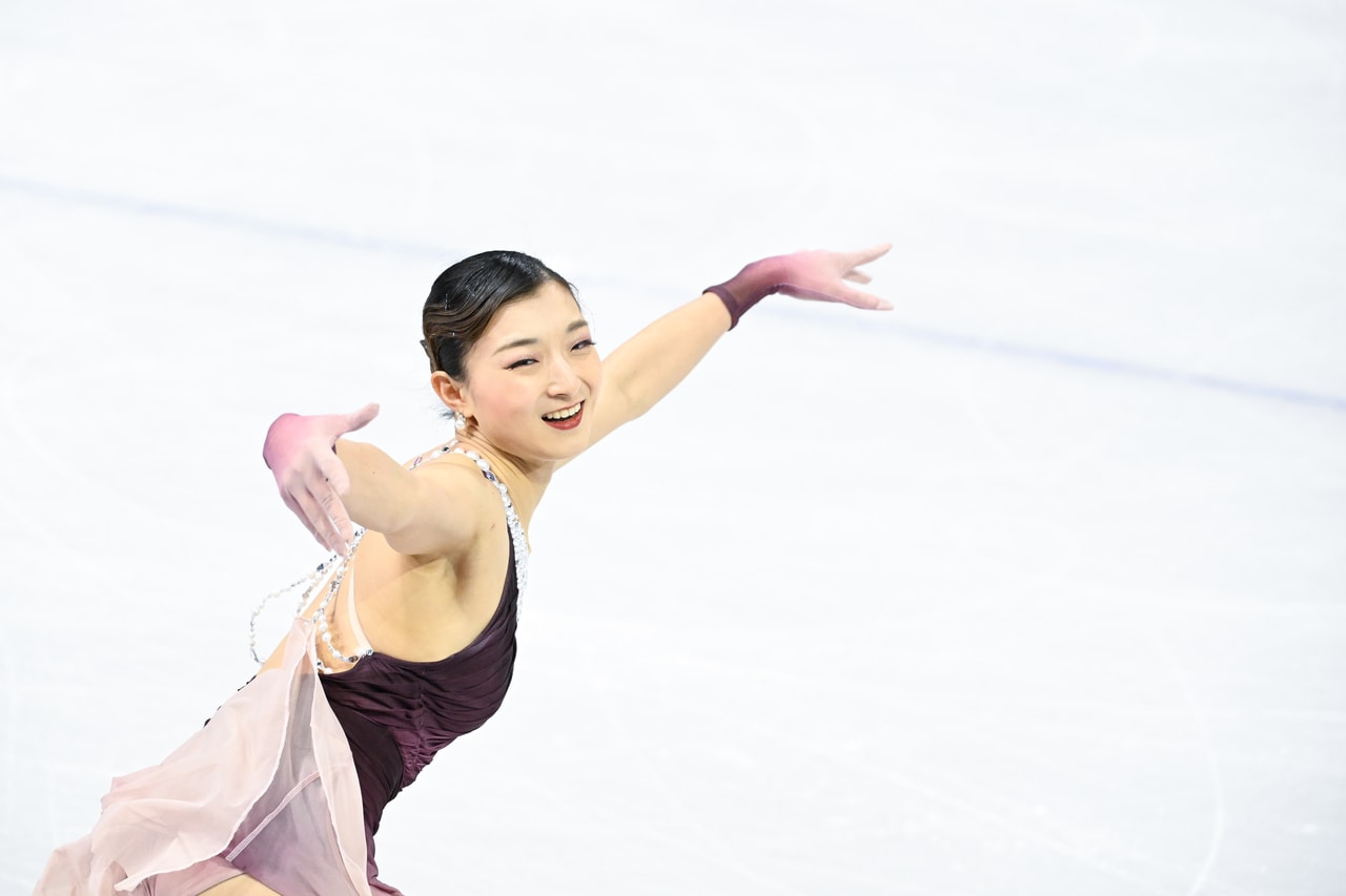 ミラノ・コルティナ冬季五輪で銀メダルを獲得した坂本花織選手。©Asami Enomoto／JMPA
