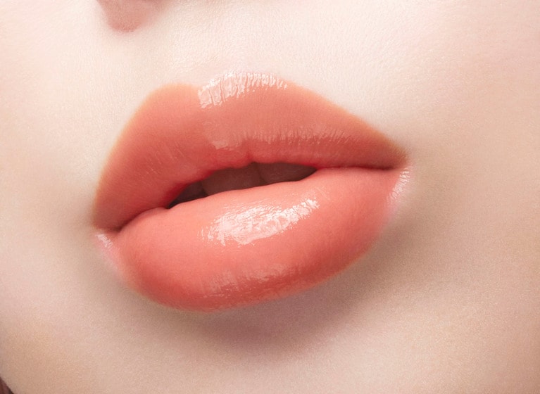 BE351 完熟桃のはにかみ 使用イメージ。