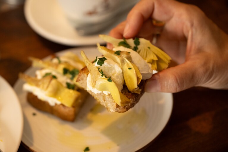 ブルスケッタも季節ごとに。