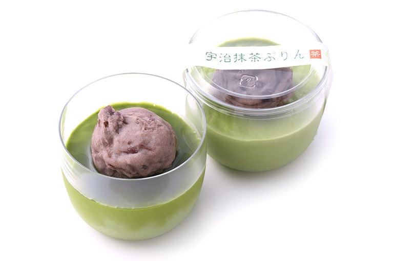 京都・東山茶寮 宇治抹茶プリン(3個・箱入)1,200円／東山茶寮