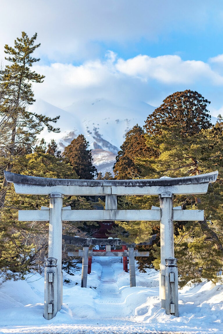 岩木山神社。