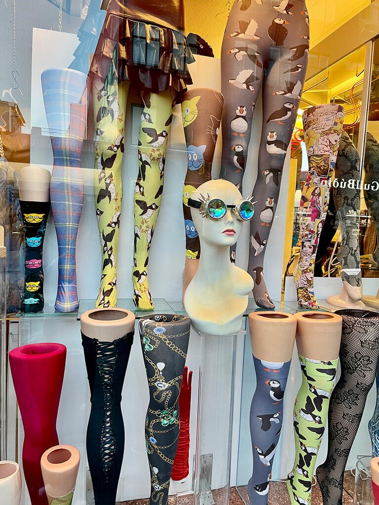 ショーウィンドウ。