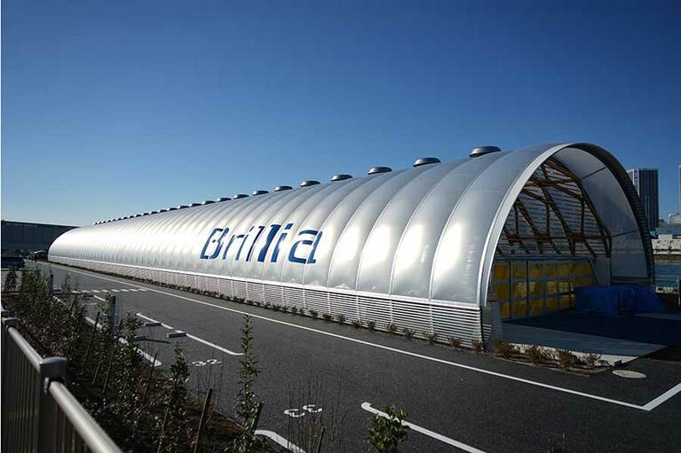 Brilliaランニングスタジアム。