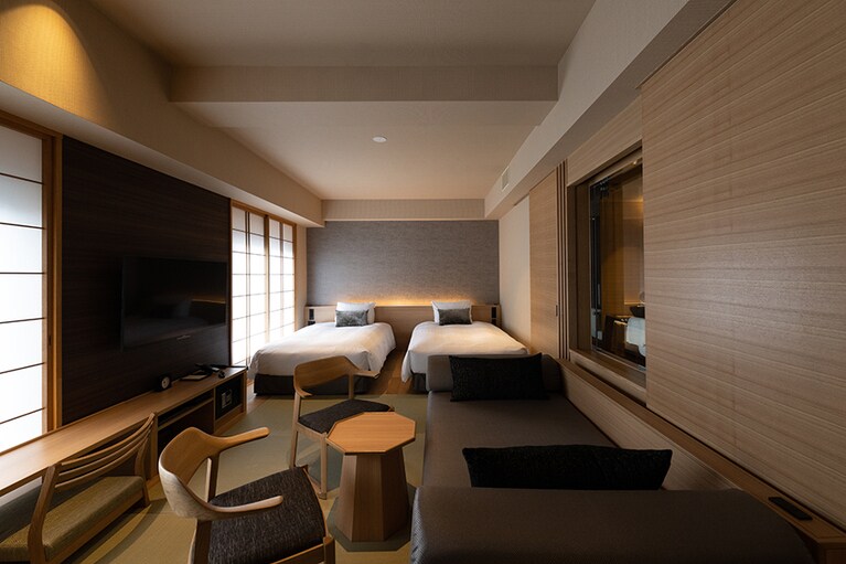 館内に6室が用意された「シグネチャーツイン」。