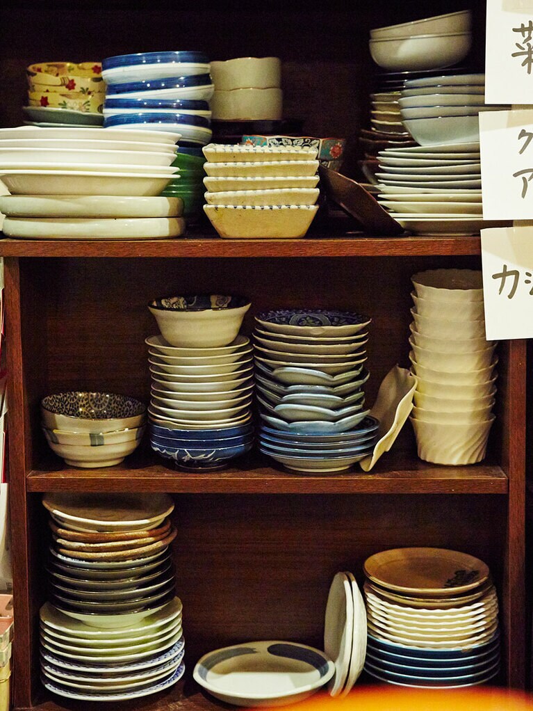 雑多な雰囲気だからこそ気取らず落ち着く。