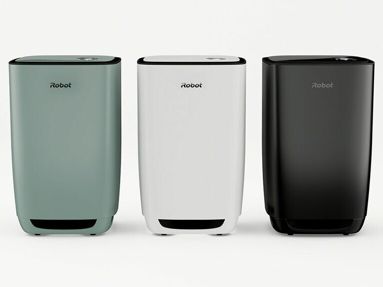 左からグリーングレー、ウォームホワイト、インクブラック。写真提供＝アイロボット