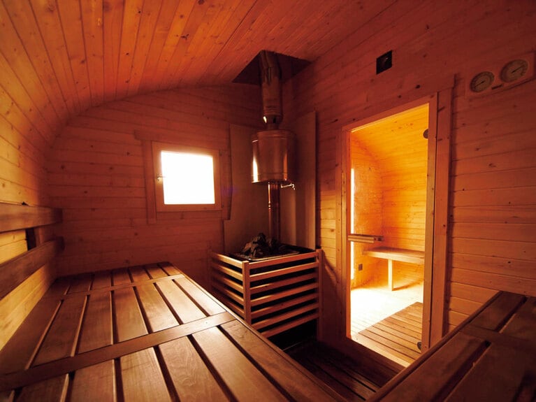 サウナ室には前室も。（十和田サウナ　青森）
