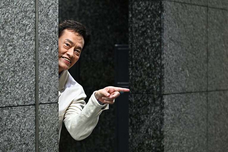 遠藤憲一さん。