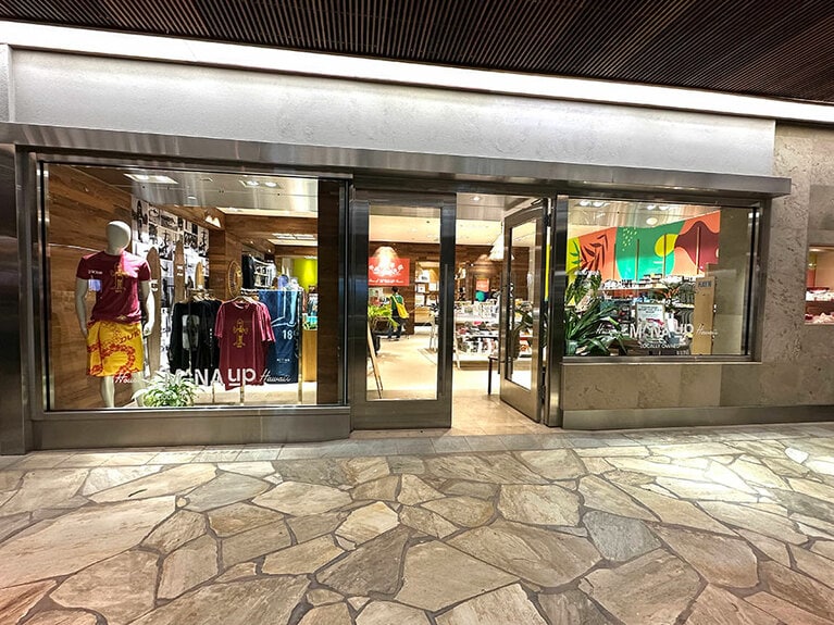 ロイヤル・ハワイアン・センター1階にあるハウス・オブ・マナアップ。