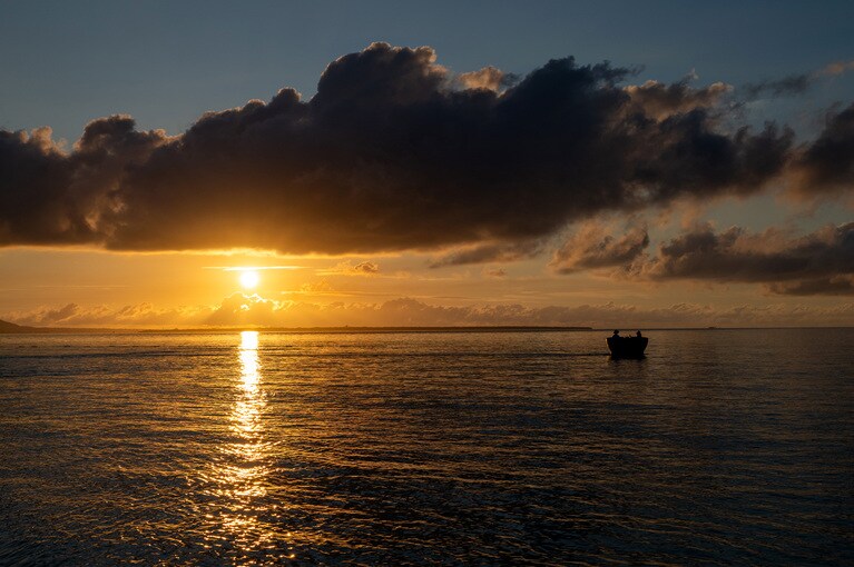 太陽の持つエネルギーに圧倒される。
