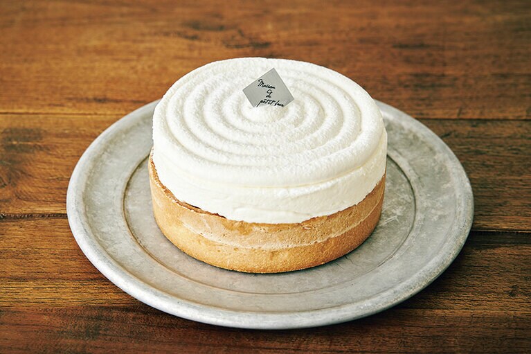 メゾン・ド・プティ・フールの「ヴァッシュ(4号)」2,500円。