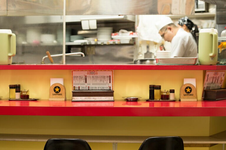 多くの台湾人留学生たちがここを訪れ、故郷の味を懐かしむ。