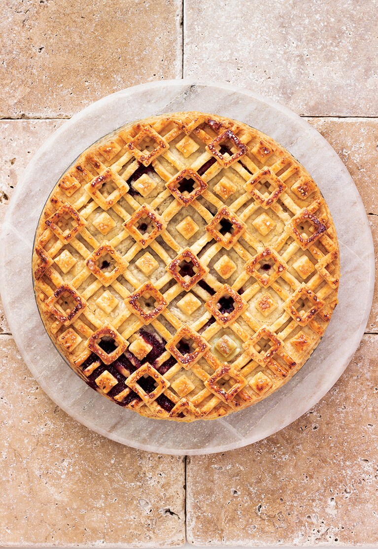 「プラムといちじくのパイ」。