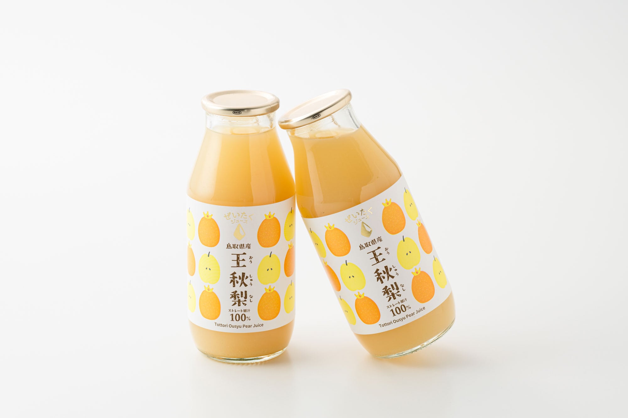 贅沢王秋梨ジュース 各562円（180ml）／サンパック