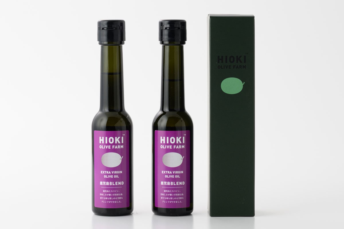 鹿児島ブレンド オリーブオイル 各90g 2,160円／HIOKI OLIVE FARM（鹿児島オリーブ）