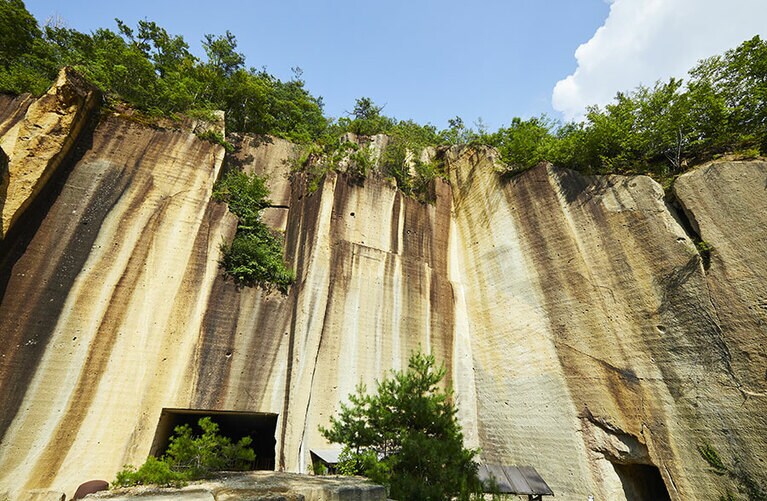 【山形県】瓜割石庭公園。