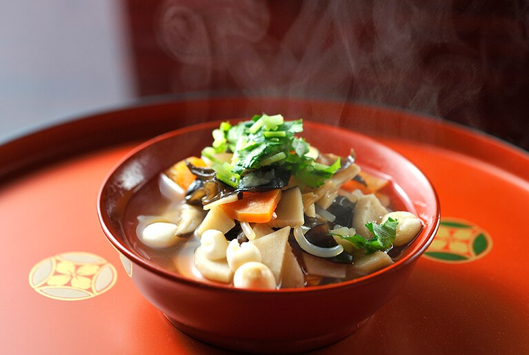 会津東山温泉 向瀧［福島／会津東山温泉］こづゆ。