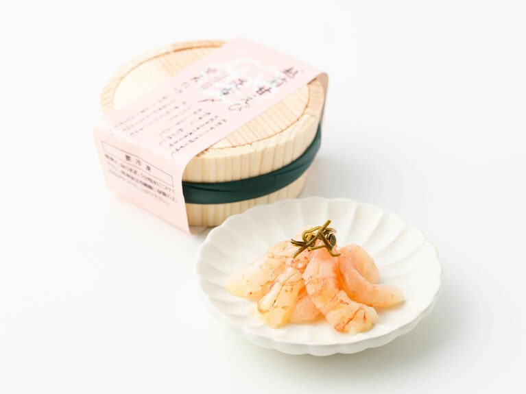 【福井県】越前甘えび昆布〆 25g 1,674円／天たつ