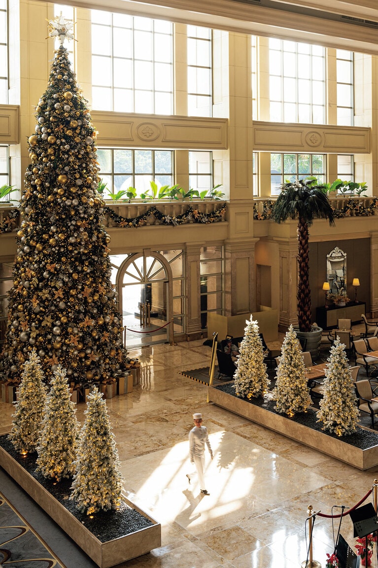 マニラの人々が毎年心待ちにするザ・ペニンシュラマニラの華やかなクリスマスデコレーション。