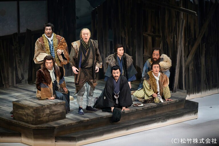 『三谷かぶき 月光露針路日本 風雲児たち』より。