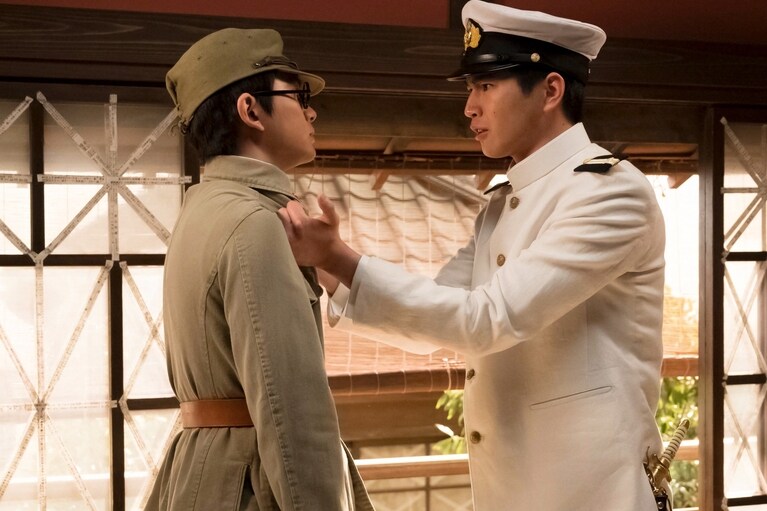 嵩・北村匠海さん、千尋・中沢元紀さん。